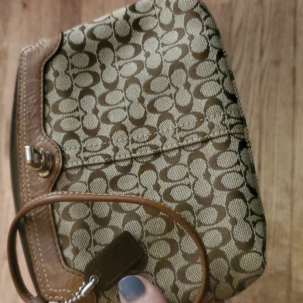 Coach small wristlet